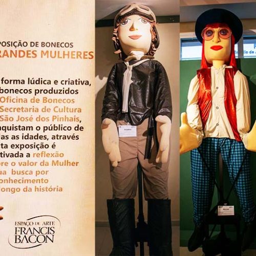 Exposição de Bonecos Grandes Mulheres